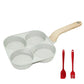 Non-Stick 4-in-1 Breakfast Pan – Multi-Section Skillet for Eggs, Pancakes & Bacon