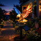 Solar Eagle Garden Light – A Glowing Tribute to American Freedom