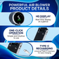 Portable Handheld Turbo Fan
