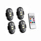 RGB LED Strobe Light – 8-Color Remote Control Flash Light