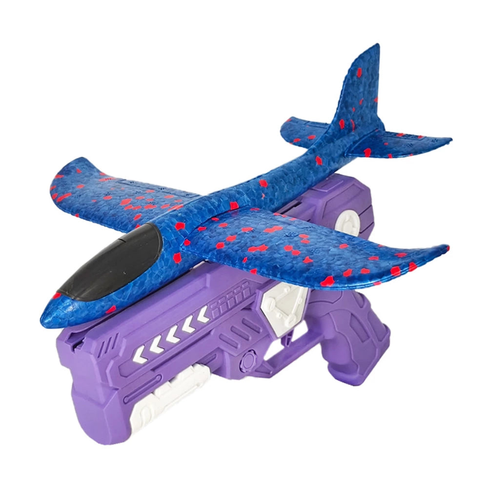 Foam Glider Airplane Launcher Toy – Outdoor Flying Fun for Kids