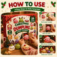 Collection of colorful mini dumpling-shaped squishy toys
