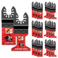 20-piece set of oscillating multitool saw blades