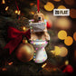 Golden Retriever - Dog Sitting On Toilet Ornament  OT024