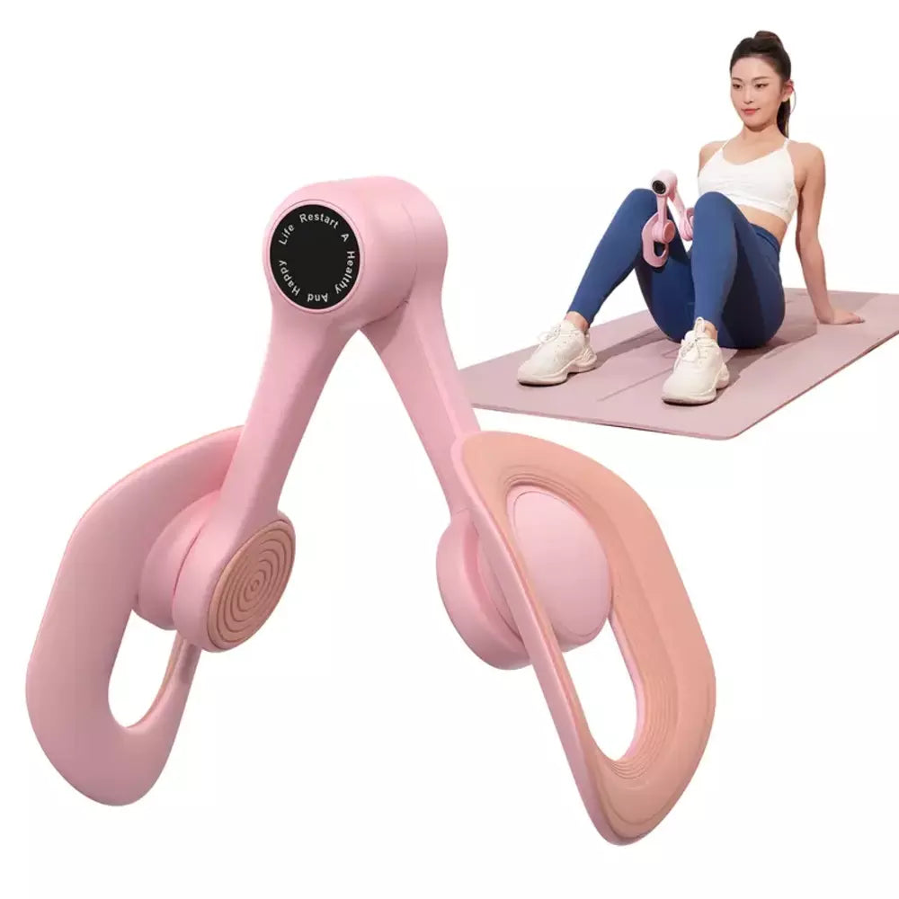 Portable Inner Thigh & Leg Exerciser  – Thigh Stretcher, Women's Glute & Pelvic Floor Trainer