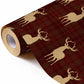 Wine Red Christmas wrapping paper for classic holiday gift wrapping