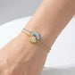 Sun & Moon Bracelet Set, Stackable Celestial Charm Bracelets
