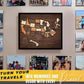 Wooden USA Travel Map Puzzle
