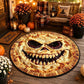 Wicked Halloween-themed Round Rug -J109