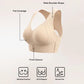 Wide shoulder straps on the wireless bra
