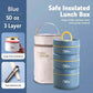 Portable Insulated Lunch Container Set