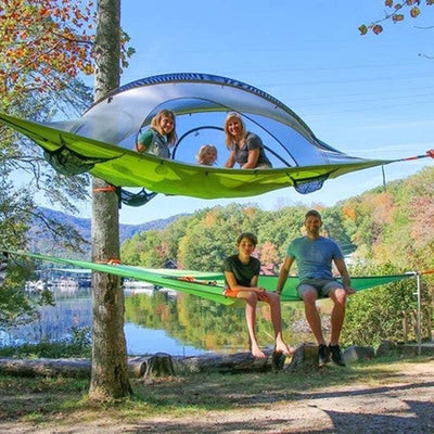 Multi-Person Hammock - Patented 3 Point Design