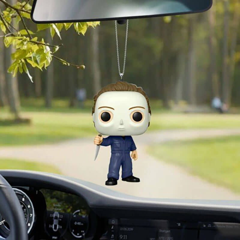 Halloween Horror Movie Hanging Car Ornament