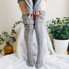 Soft Warm Over Knee Extra Long Knitted Socks