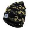 Unisex Winter Warm Knit Hat Head Torch Cap