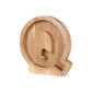 Wooden Letter Piggy Bank