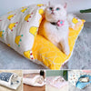 Japanese Style Warm Four Seasons Cat Bed Pet Bed