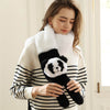 Autumn Winter Animal Plush Scarf