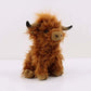 Eco-Friendly Scottish Highland Cow Soft Plush Toy