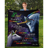 To My Dad - From Son - A317 - Premium Blanket