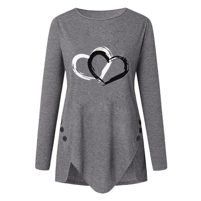 Stealing Hearts Long-Sleeved Top