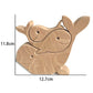 Family Handmade Wooden 3D Puzzle