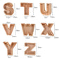 Wooden Letter Piggy Bank