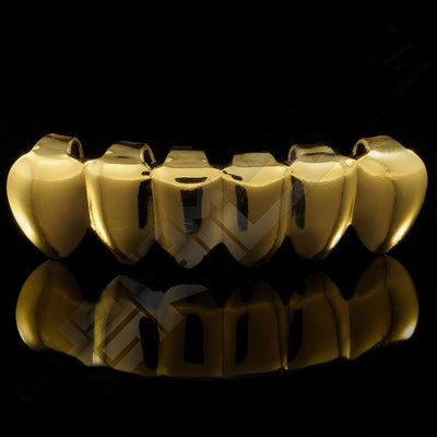 GOLD PLATED VAMPIRE FANG GRILLS