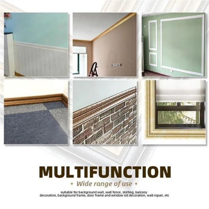 3D Wall Edging - Self Adhesive Environmental Protection 3D Wall Edging Strip