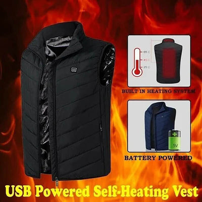 New Unisex Warming Heated Vest