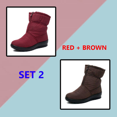 Women's Snow Ankle Boots - Winter Warm