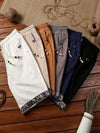 Men's Chinese Linen Loose Pants Retro Loose Sports Shorts