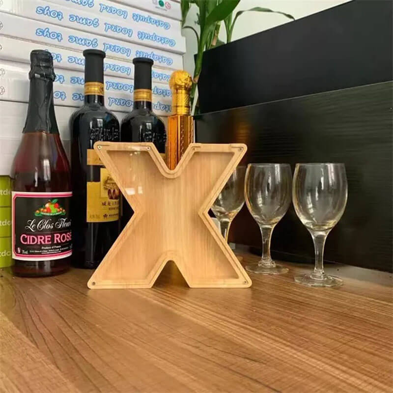 Wooden Letter Piggy Bank