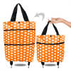 [Buy 2 Free Shipping] Foldable Shopping Trolley Tote Bag