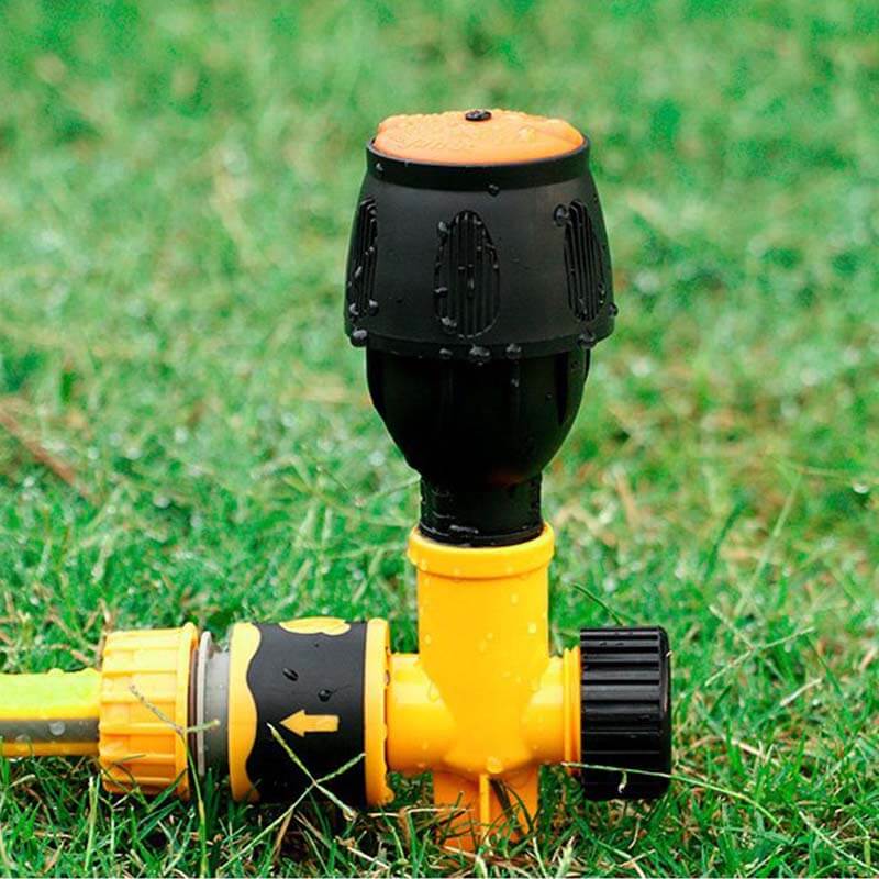 🔥360° Rotation Auto Irrigation System Garden Lawn Sprinkler Patio,Coverage Diameter 65ft