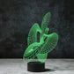 Artistic 3D Illusion Lamp
