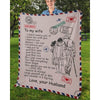 To My Wife - From Husband - AirMailBlanket - A326 - Premium Blanket