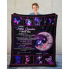 To My Grandma - From Grandson - Butterflyblanket - A316 - Premium Blanket