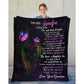 To My Grandpa - From Grandson - Butterflyblanket - A319 - Premium Blanket