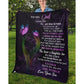 To My Dad - From Son - Butterflyblanket - A319 - Premium Blanket