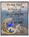 To My Dad - From Daughter - A314 - Premium Blanket