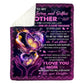 To My Mom - From Daughter  - A370 - Premium Blanket