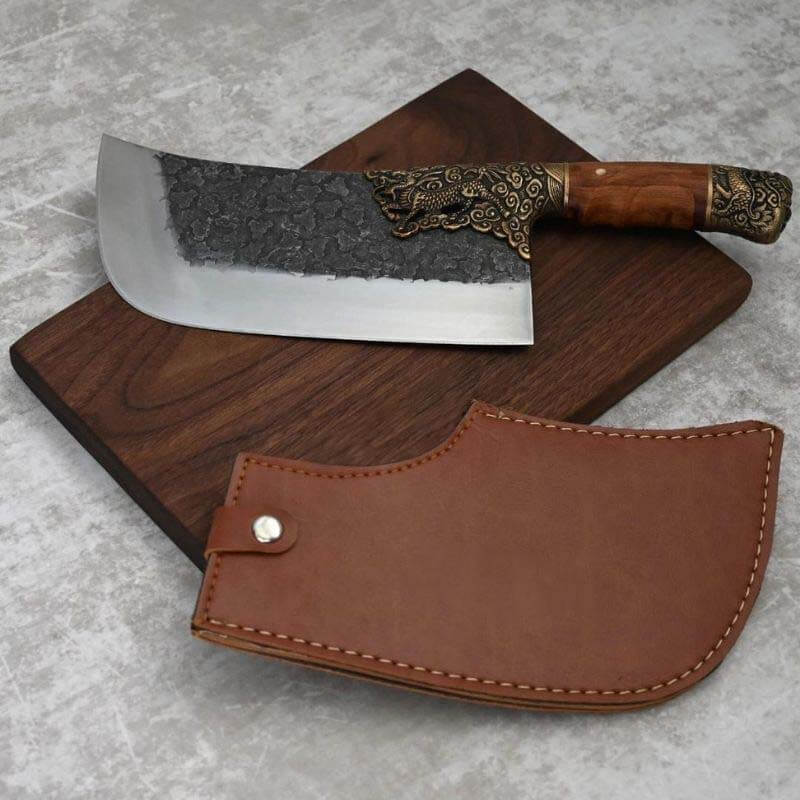 Legendary Stainless Steel Dragon Cleaver