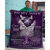 To My Wife - From Husband - Coupleblanket - A355 - Premium Blanket