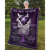 To My Wife - From Husband - Coupleblanket - A355 - Premium Blanket