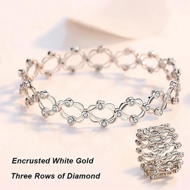 【Buy 1 Get 1 Free】Creative S925 Silver Ring, Bracelet And Puzzle Jewelry Box