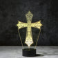 Cross 3D Illusion Lamp