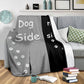 Dog Side My Side A303 - Premium Blanket