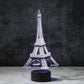 Eiffel Tower 3D Illusion Lamp