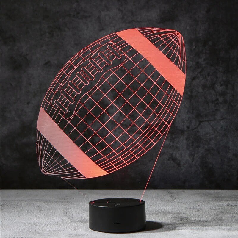 Football 3D Illusion Lamp